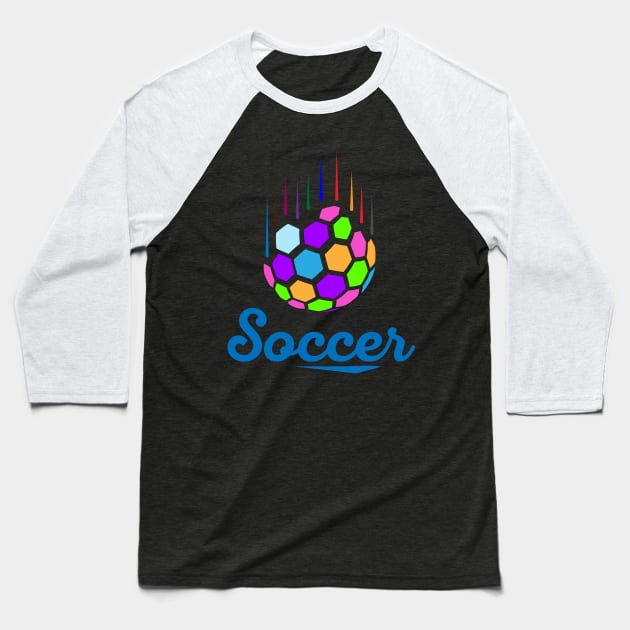 Soccer Baseball T-Shirt by dblaiya